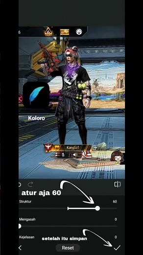 Edit Foto Free Fire Jadi Super HD, Hasilnya Keren Banget! 😱 #hd #tutorial #carangeyoutuber #wink