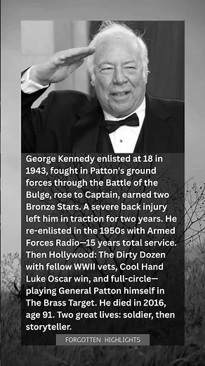 George Kennedy Fought at the Battle of the Bulge—Then Played Patton, the General He Served Under