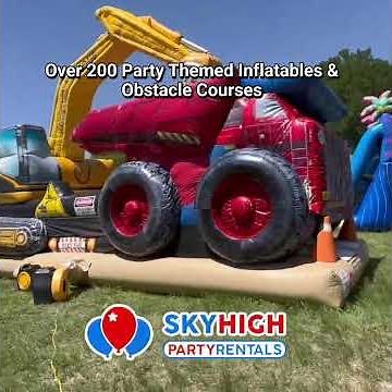 Texas Birthday Parties Just Became More Fun. Sky High Party Rentals Now Delivers to the Whole State