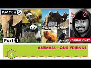 Chapter 4 | Animals - Our Friends | DAV Class 5 Science | Chapter Study (Part 1) 🔥🔥🔥