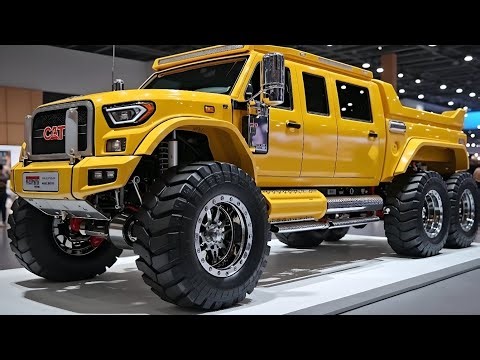 World’s Craziest Truck? 2026 CAT Elite Monarch 6×6 Limousine Full Review