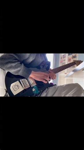 Sparkle guitar solo (arrangement by gyato) #guitar #yourname #radwimps #アニメ #君の名は