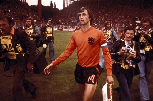 Watch: Johan Cruyff wow against Sweden at Germany 1974