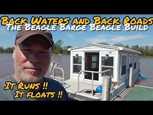 Ep:5 "The Beagle Barge Beagle Build" | Powered Up and Water Tested