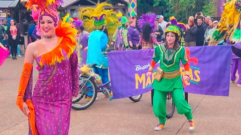 Mardi Gras Parade 2025 at Busch Gardens Tampa Bay