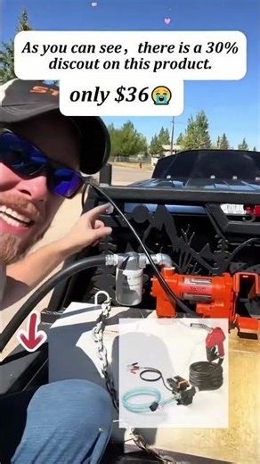 Vevor Fuel Transfer Pump #vevor #vevortools #powertools #tractors