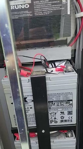 INSIDE A BRUNO VERTICAL PLATFORM LIFT THAT IS RUNNING MODEL VPL 3200B