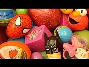 New Huge 101 Surprise Eggs Opening Kinder Surprise Eggs Unboxing Disney Collector