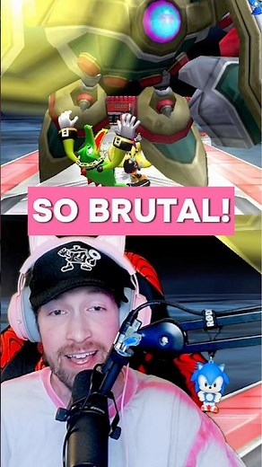 THE MOST BRUTAL BOSS BATTLE IN SONIC HEROES! 😤