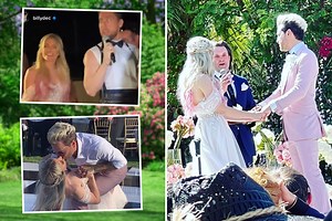 Inside WWE star Alexa Bliss's rockstar-themed wedding to singer Ryan Cabrera