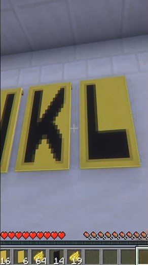 How to Make Letter "L" Banner Pattern in Minecraft | Quick Tutorial #shorts