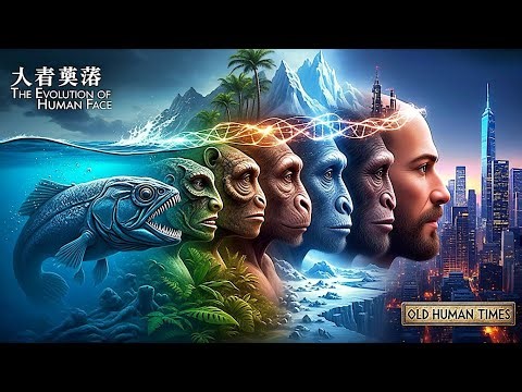 The Evolution of the Human Face | From Ocean Creatures to Modern Man”