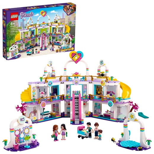 Open Box LEGO Friends Heartlake City Shopping Mall 41450 Building Toy for Kids (1,032 Pieces)