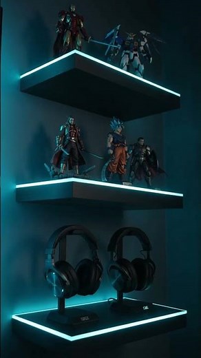 Ultimate Neon Gaming Room Setup — Dark Luxury Aesthetic (4K)