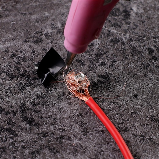 The right way to staple electrical wires🔧🔌