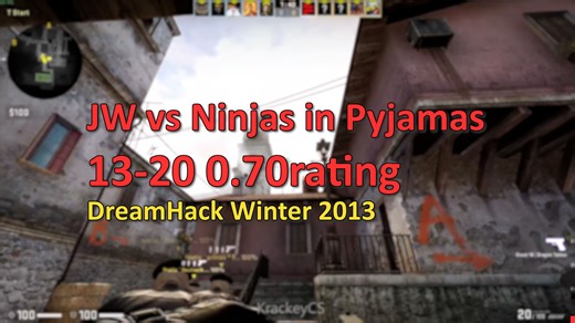[CSPOV]JW vs Ninjas in Pyjamas 2013DreamHack冬季赛Major决赛 图2-炼狱小镇