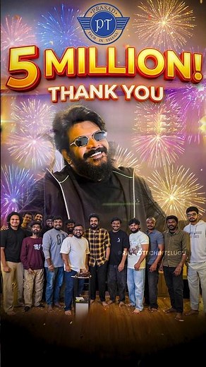Thankyou PT Family For 5million Subscribers ❤️ #prasadtechintelugu #5million #trending #viral