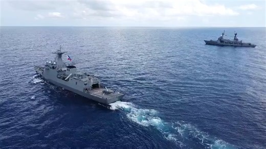 75K views · 1.3K reactions | WATCH: Philippine Navy warships, BRP Jose Rizal and BRP Gregorio del Pilar, during their tactical exercise in the West Philippine Sea on November 23 as part of the three-day maritime cooperative activity. (: AFP Western Command) | ABS-CBN News | Facebook