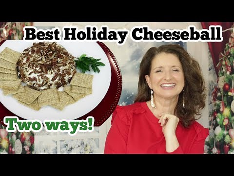 Best Philadelphia Cream Cheese Ball Holiday Recipe Ever! 2 Ways