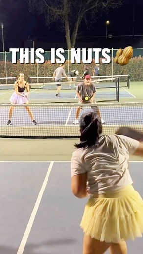 The Kitchen Pickleball on Instagram: "Seems like eye protection isn’t enough anymore. 🥜💥 (via: @gabby.pickleball) follow @thekitchenpickleball for more!"