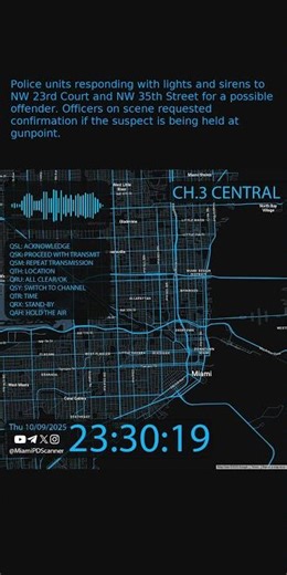 CODE 3 RESPONSE – NW 23rd Ct & NW 35th St | Miami PD #Shorts