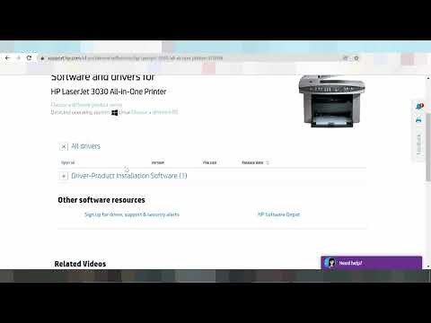 HP LaserJet 3030 Driver Download Windows 11