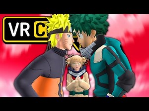 Deku and Naruto Roast Each Other in VRChat!