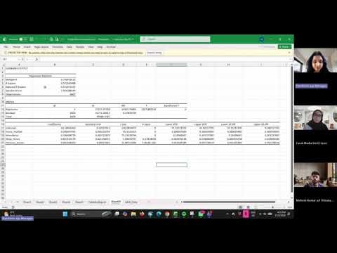 STATISTICS ASSIGNMENT (SEM 2) : MULTIPLE LINEAR REGRESSION ANALYSIS