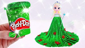 111K views · 2.5K reactions | Play Doh ELSA Princess Dress ❄️ Disney FROZEN FEVER Inspired Costume | WOA Paper Dolls | Facebook