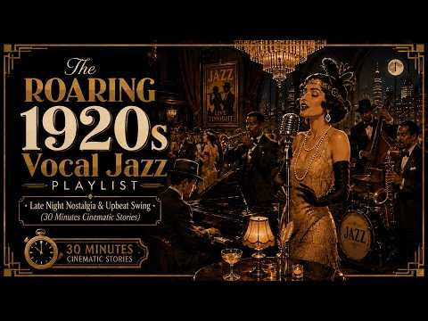 The Roaring 1920s Vocal Jazz Playlist • Late Night Nostalgia & Upbeat Swing