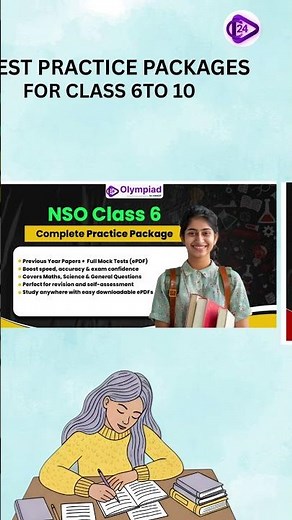 NSO Olympiad 2025 Complete Preparation Package | PYQs + Mock Tests | Class 6–10 | Score 90%+