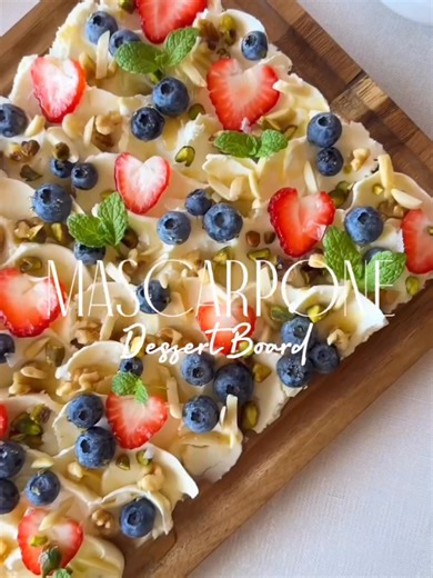 Soft, creamy, and unreal levels of indulgent, our Mascarpone Cheese is the secret to the prettiest sweet spread. Spread it, swirl it, top it. Our mascarpone does everything and makes any sweet moment feel a little extra. ✨🍯🍓 #CelloCheese #MascarponeCheese #MascarponeBoard #CheeseBoard