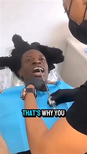 This is why you should think twice before getting diamond teeths or any form of teeth Decoration. The closer your body is to its natural form, the better it is for you.