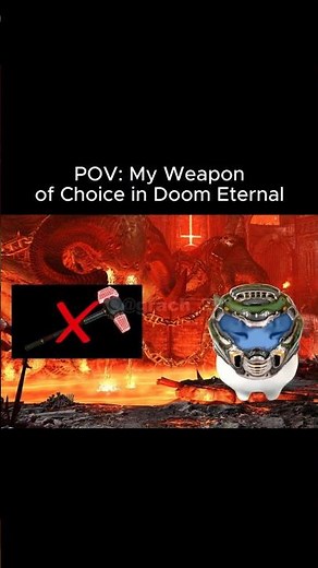What's your favorite weapon in DOOM? #doom #doomthedarkages #doometernal #dlc #videogames #gaming