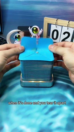 Tear This 3D Earth Memo Pad 🌍 Every Page Holds a Surprise — Perfect Gift!