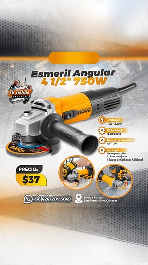 46K views · 5.5K reactions | ¡Te Presentamos el Nuestro Esmeril...