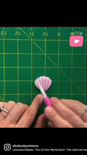 Mermaid and Under the Sea Fondant Cake Decorations Tutorial