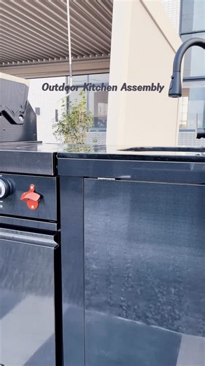 Outdoorkitchens Diy on Instagram: "It looks like a $30,000 custom build... but here’s the truth. 🤫 I built this modular outdoor kitchen myself in ONE morning. No cement, no contractors, just 304 stainless steel and a smart design.#outdoorkitchen #backyardrenovation #diyhacks #budgetluxury #bbqlife"