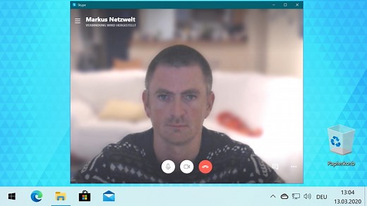 Skype: Hintergrund weichzeichnen - So geht´s
