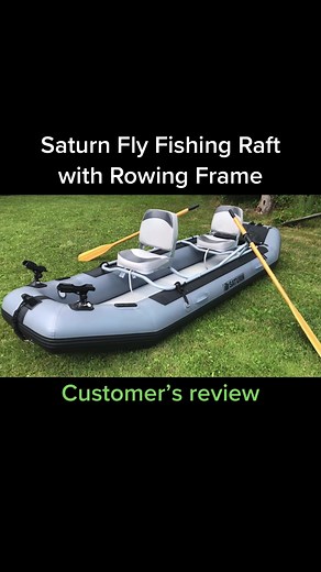 Saturn Inflatable Fly Fishing Raft FR380 Review