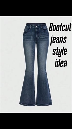 how to style bootcut jeans #style #outfits #aesthetic #shorts