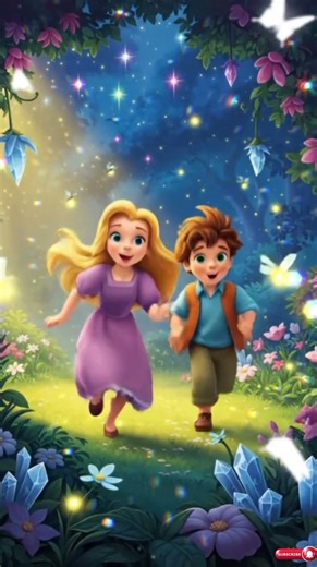 Two tiny explorers in a big magical world ✨” | Tiny smiles ✨”