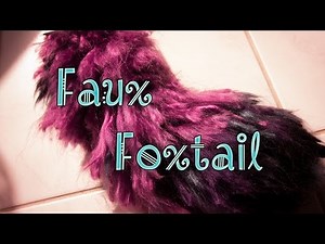 {CRAFT} Making a faux foxtail