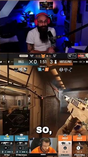 BITTE WAS? ICH WÄHR SOWAS VON WEG #r6siege #shorts