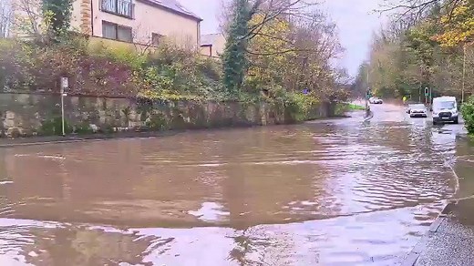 Flash Flooding across Cumbria including Stainburn Road, Workington. Credit: Lucy Park | News & Star / The Cumberland News
