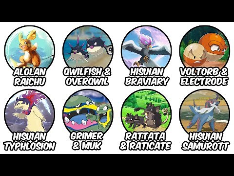 Every Pokemon Regional Variant Explained In 28 Minutes
