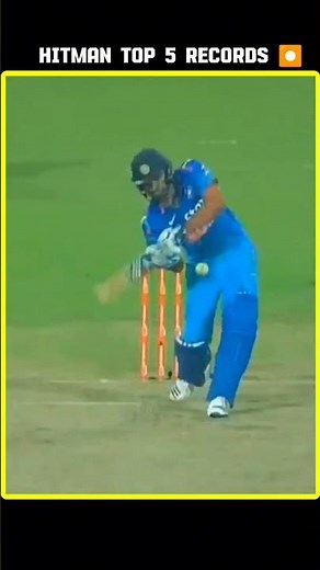Hitman Rohit Sharma Top 5 Records ⏺️ #hitman #rohitsharma