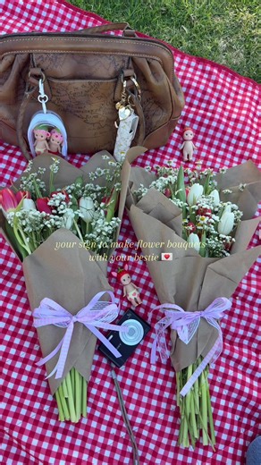 Create Beautiful Flower Bouquets with Your Bestie