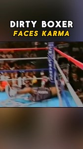 Dirty Boxer Faces Karma #boxing #karma #boxer | WayDown