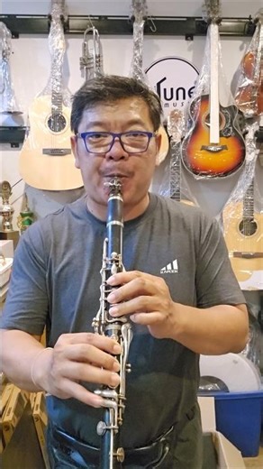 Test Clarinet Buffet Crampon R13 #JuneMusic #InstrumentsRepair